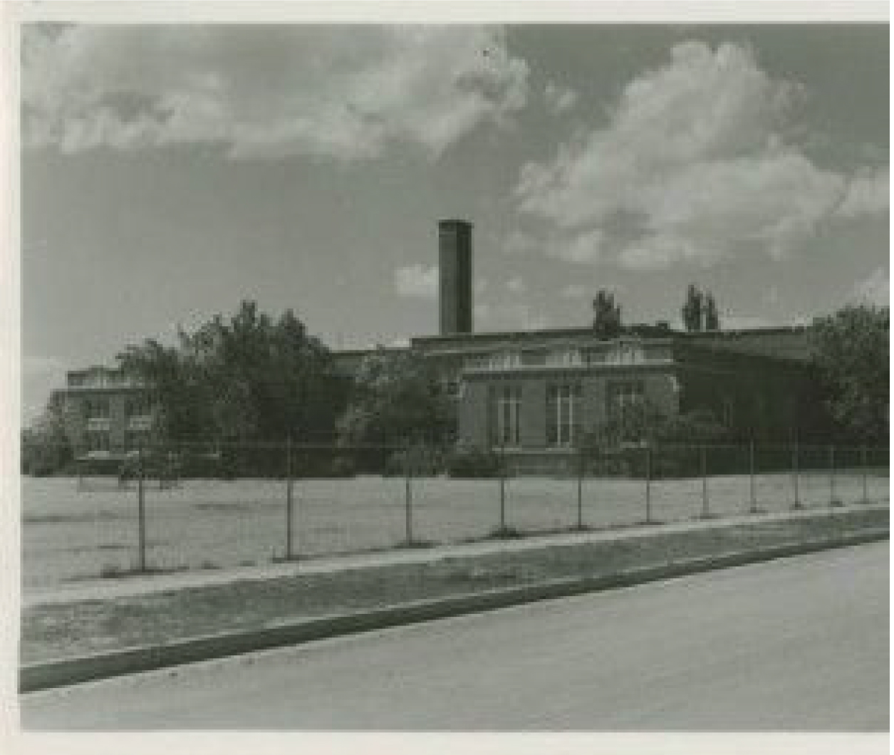 historical photo of Asbury Elementary School